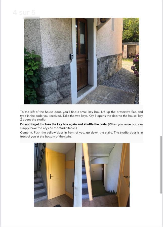 Les Cypres Apartment Vevey Exterior photo